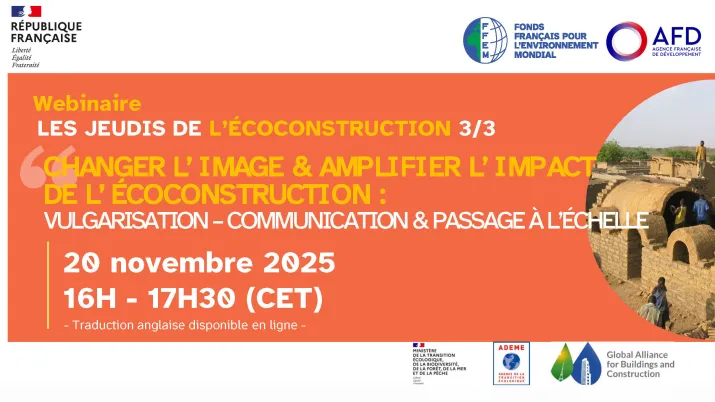 Les jeudis de l'écoconstruction webinaire 3