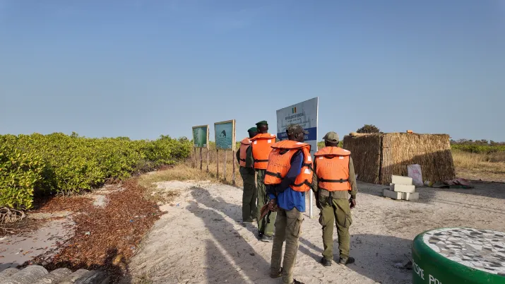 Pancartes informatives pour l'écotourisme