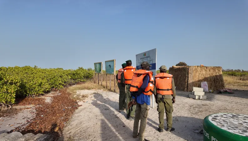 Pancartes informatives pour l'écotourisme